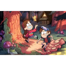 675452A5 Vafa Ciudateni Gravity Falls 20x15cm